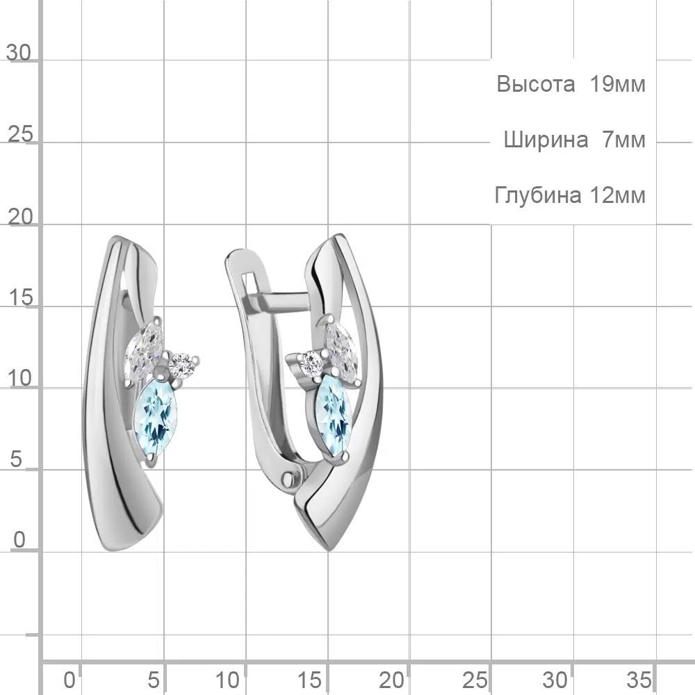 Серьги 4963202А.5