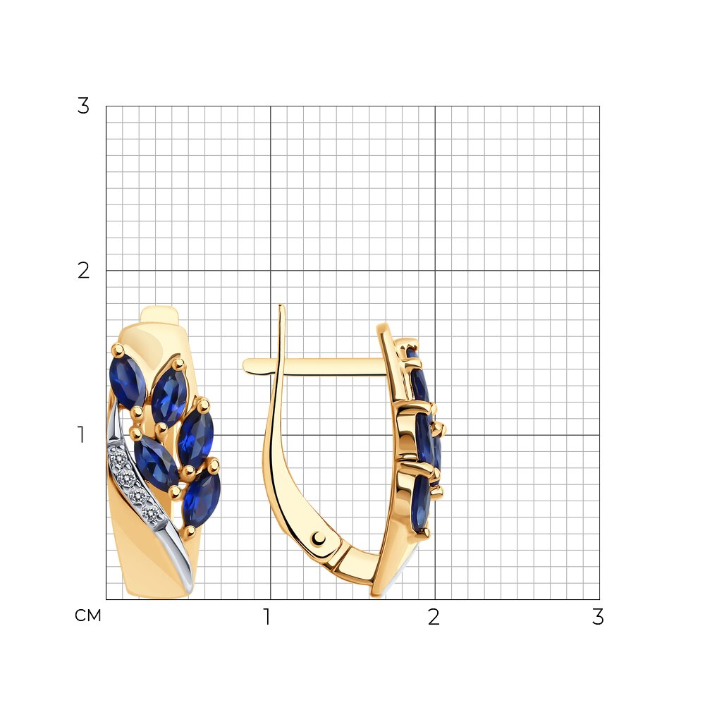 Серьги 728497